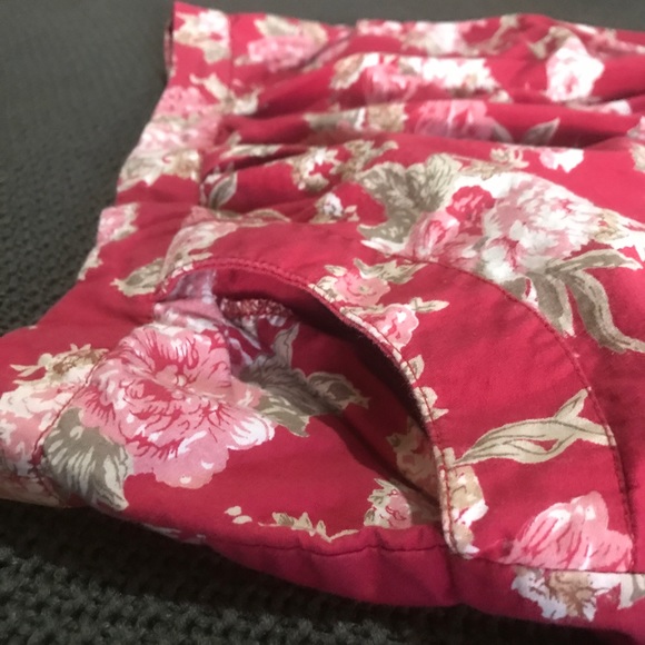 Royal Love Zipper Back Floral Skirt - Picture 3 of 7